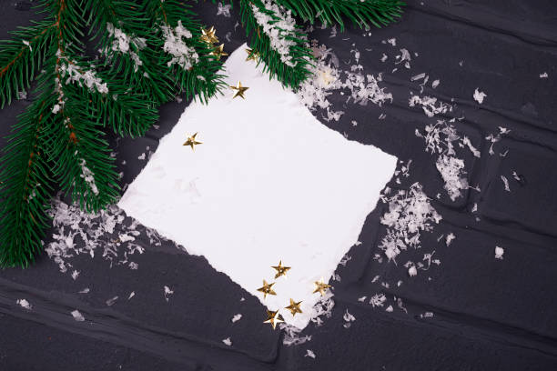 istock New Year's or Christmas postcard. 867843070