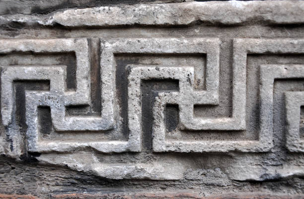 istock Ancient Roman carving detail 867851946