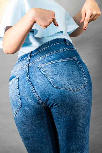 istock Woman hips buttocks in jeans clothing 867852214