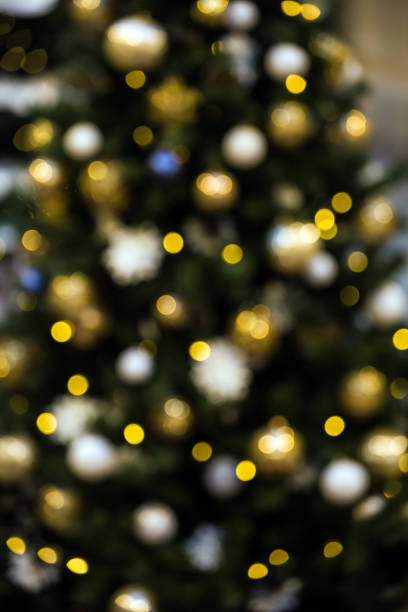 istock Abstract bokeh lights christmas background 867852794