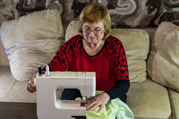 istock The woman is engaged in needlework at leisure. 867855738