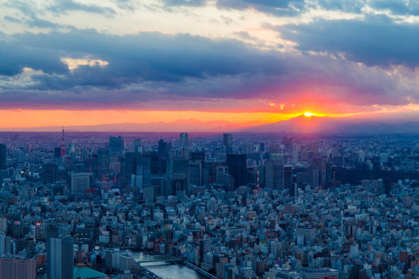 istock Night view of Tokyo 867855868