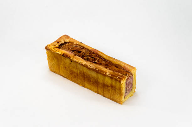 istock Small liver pate in crust with morels 867855988