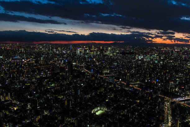 istock Night view of Tokyo 867856180