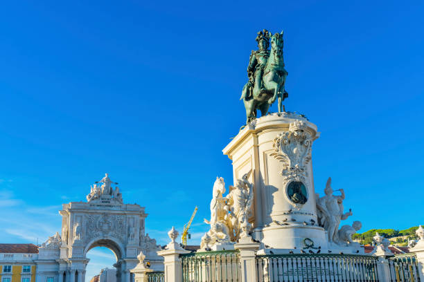 istock King Jose Statue Rua Augusta Arch  Commerce Square Square Lisbon Portugal 867862016