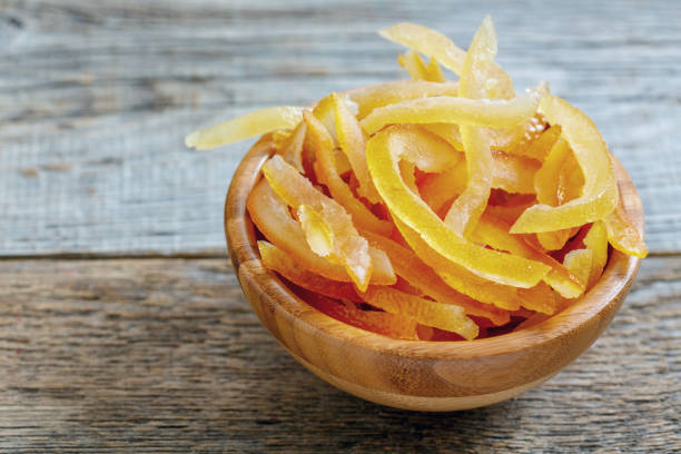 istock Candied orange and lemon peels closeup. 867862718