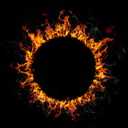 Blazing ring of fire