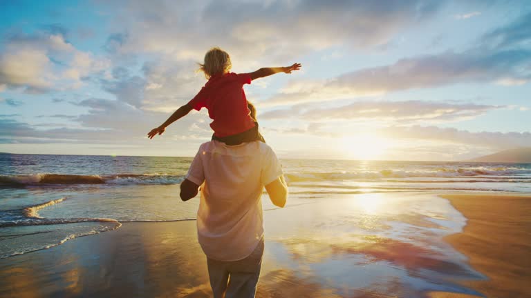 Family beach