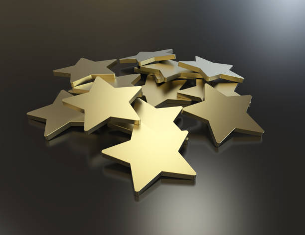 istock Excellent Customer Service golden stars 867875610
