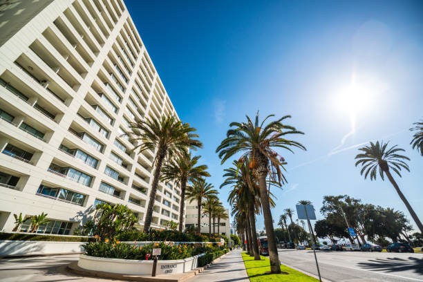 istock Waterfront Apartment building in Santa Monica, USA 867886362