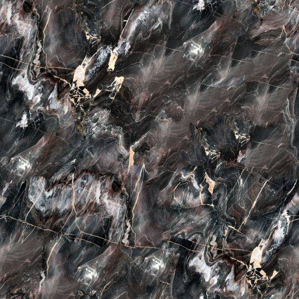 istock Multicolored natural marble close up. Seamless square background 867911994