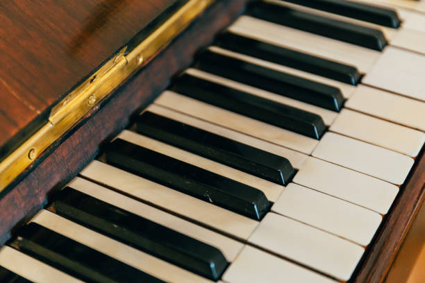 istock Keys of pianoforte 867919414