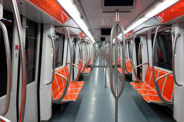 istock Vacant Tube or underground train 867925542
