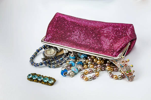 istock the cosmetic bag is filled with ornaments 867925996