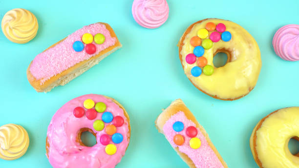 istock Pop Art Colourful Bakery Goodies 867932606