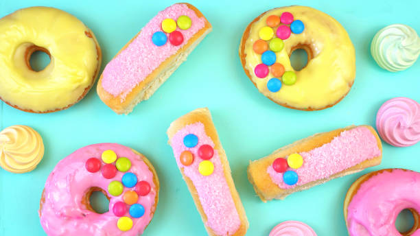 istock Pop Art Colourful Bakery Goodies 867932670