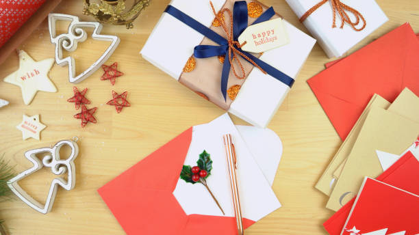 istock Wrapping Christmas Gifts 867936778