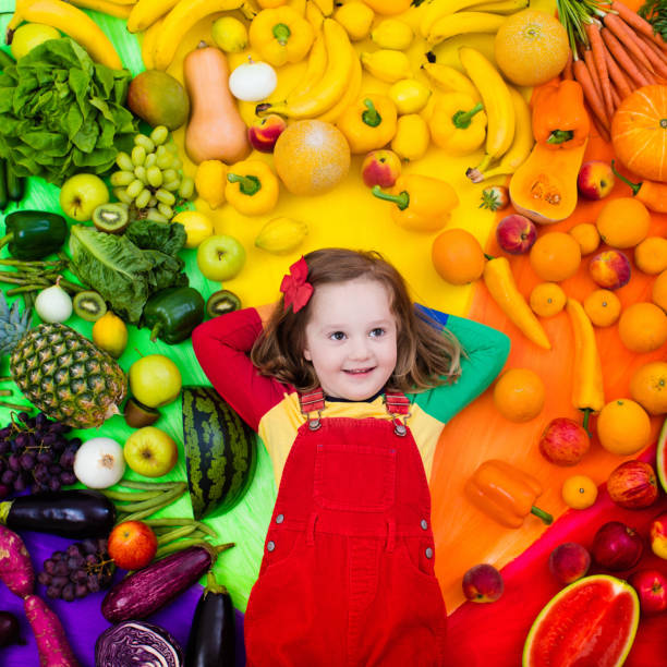 istock Healthy fruit and vegetable nutrition for kids 867940496