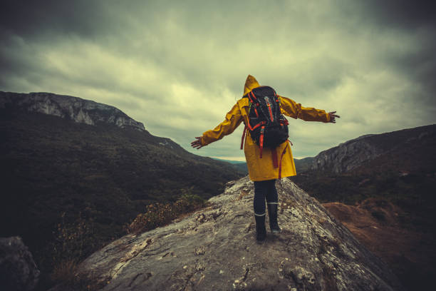 istock Standing on top of the world 867941016