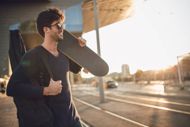 istock Hipster standing on the street 867941594