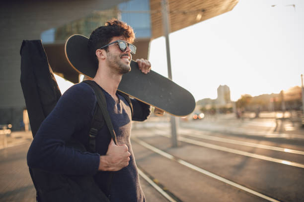 istock Hipster man on the street 867944316