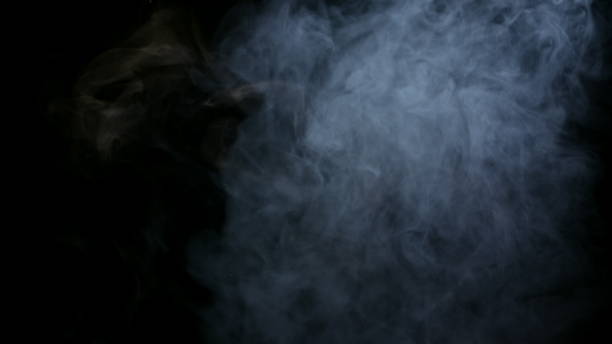 istock White Water Vapour on a Black Background 867961964
