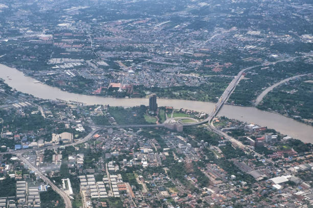 istock Aerial Top view in thailand . 867969684