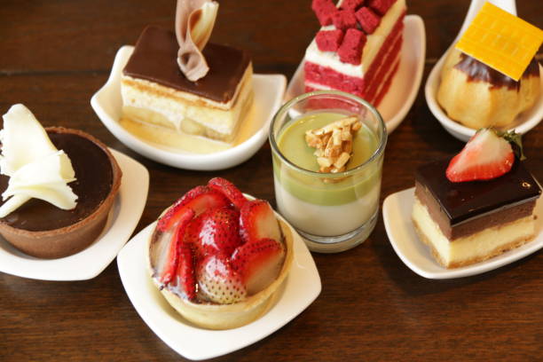 istock Delicious assorted mini dessert cocktai banquet 867985746