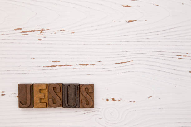 Jesus Spelled Out in Type Set