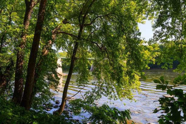 istock Summertime on the Delaware River Easton Pa 867998356