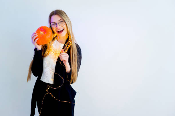 istock Girl in a halloween costume 868001700