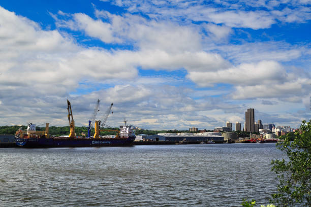 istock Albany NY during day across Hudson River 868012116