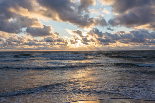 istock Baltic Sea beach with cloudy sky in summer 868023768