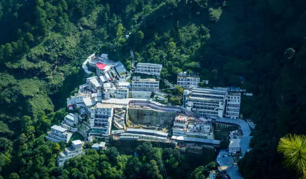 Photo of View of Vaishno Devi Shrine From the top of the mountain