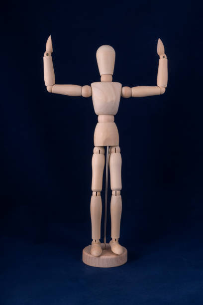 istock in wooden mannequin 868029972