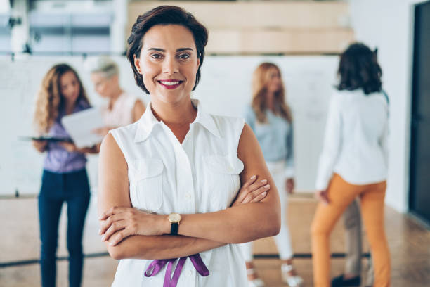 istock Young woman in the office 868032192