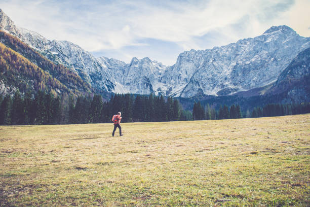 istock Senior Mountaineer in Alps 868032934