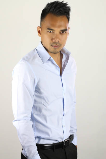 istock Handsome filipino wearing a blue shirt 868037152