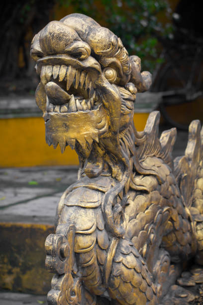 istock chinese dragon temple guardian 868049402