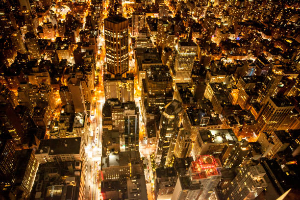 istock New York City by Night from Above 868052888