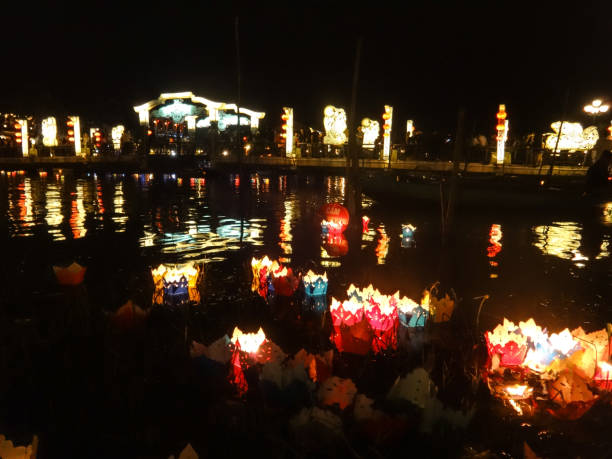 istock floating lanterns in Hoi an, Vietnam 868057048