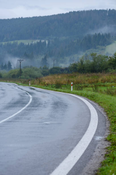 istock empty asphalt road in the countryside in autumn 868060788