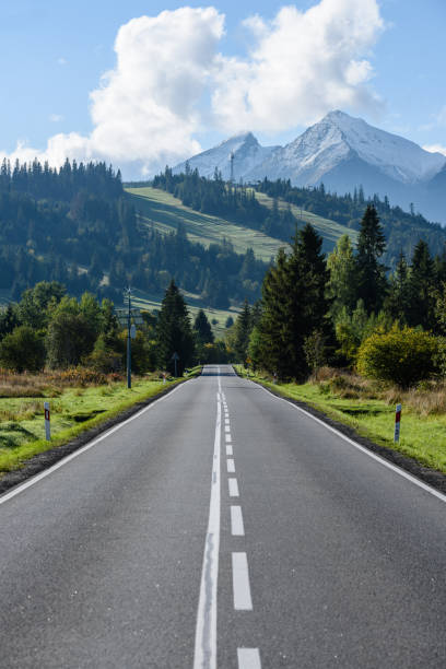 istock empty asphalt road in the countryside in autumn 868061018