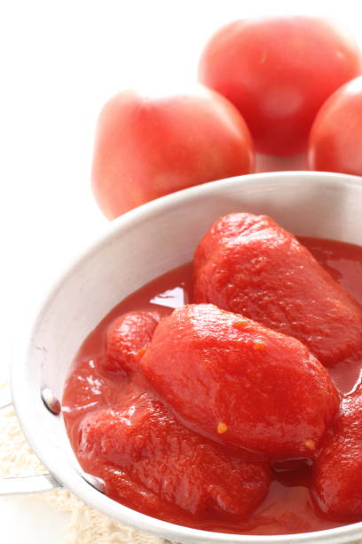 istock Canned food, boiled tomato 868064956