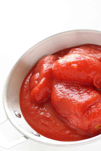istock Canned food, boiled tomato 868064992