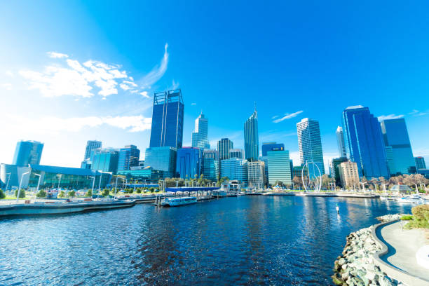 istock Urban landscape of Perth Australia 868084858