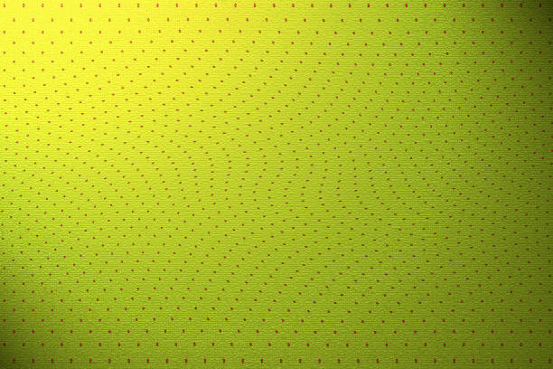 istock Decorative abstract background with an ornament consisting of little red circles or dots over an yellow background. Can be used as a wallpaper. 868088064