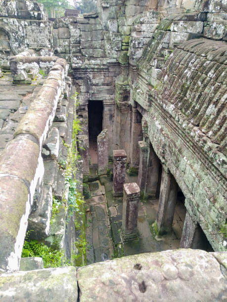 istock Bayon temple landscape in cambodia 868088090