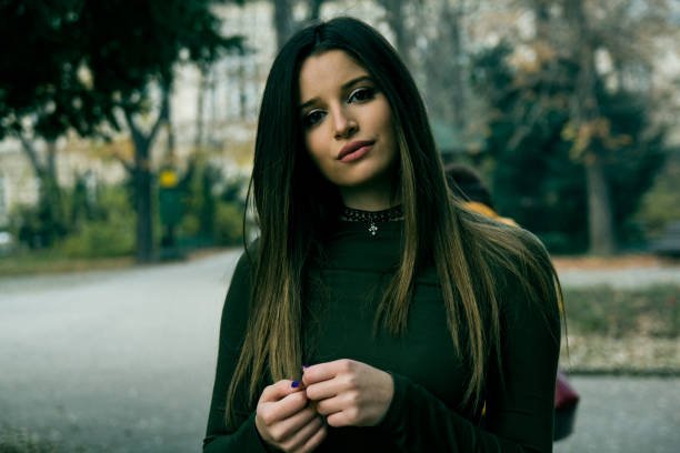 istock Girl model in park 868101842