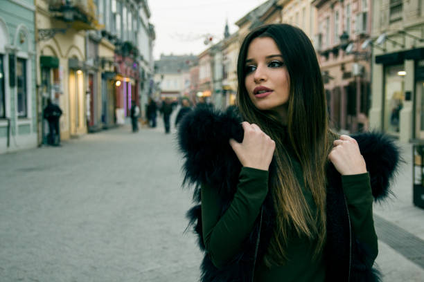 istock Girl model in town 868102690